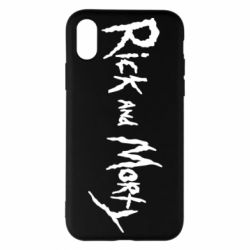 Чехол для iPhone X/Xs Rick and  Morty - PrintSalon