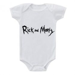 Детский бодик Rick and  Morty - PrintSalon