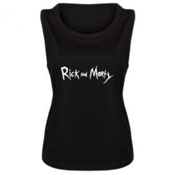 Женская майка Rick and  Morty - PrintSalon