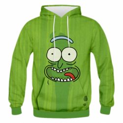 Чоловіче 3D худі Rick Cucumber - PrintSalon