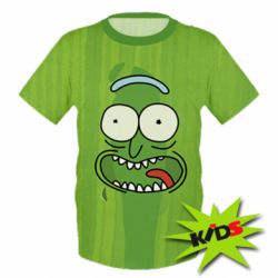 Дитяча 3D футболка Rick Cucumber - PrintSalon