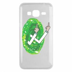 Чехол для Samsung J3 2016 Rick Fuck you all - PrintSalon