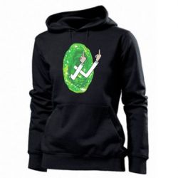 Женское худи Rick Fuck you all - PrintSalon