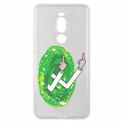 Чехол для Meizu Note 8 Rick Fuck you all - PrintSalon