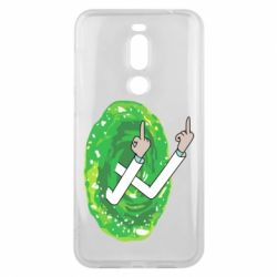 Чехол для Meizu X8 Rick Fuck you all - PrintSalon