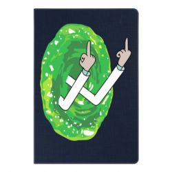 Блокнот с принто Rick Fuck you all - PrintSalon