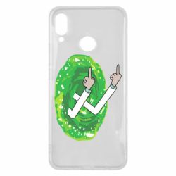Чехол для Huawei P Smart Plus 2018 Rick Fuck you all