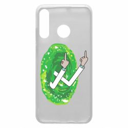 Чехол для Huawei P30 Lite Rick Fuck you all - PrintSalon