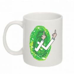 Чашка 320ml Rick Fuck you all