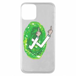 Чехол для iPhone 11 Rick Fuck you all - PrintSalon