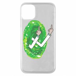 Чехол для iPhone 11 Pro Rick Fuck you all - PrintSalon