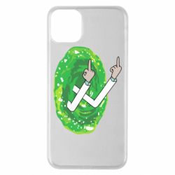 Чехол для iPhone 11 Pro Max Rick Fuck you all - PrintSalon