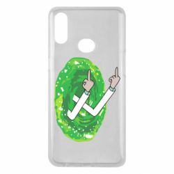 Чехол для Samsung A10s Rick Fuck you all - PrintSalon