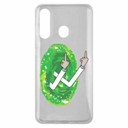 Чехол для Samsung M40 Rick Fuck you all - PrintSalon