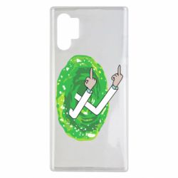 Чехол для Samsung Note 10 Plus Rick Fuck you all