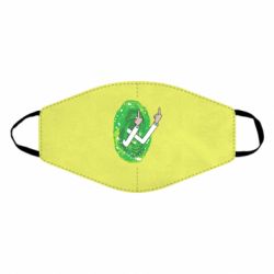 Маска многоразовая Rick Fuck you all - PrintSalon