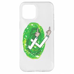Чехол для iPhone 12 Pro Max Rick Fuck you all - PrintSalon