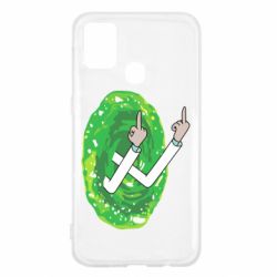 Чехол для Samsung M31 Rick Fuck you all - PrintSalon