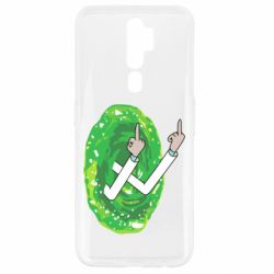 Чехол для Oppo A5/A9 2020 Rick Fuck you all - PrintSalon