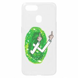 Чехол для Oppo A5s/A12 Rick Fuck you all - PrintSalon