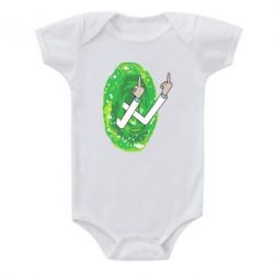 Детский бодик Rick Fuck you all - PrintSalon