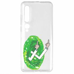 Чехол для Xiaomi Mi10/10 Pro Rick Fuck you all - PrintSalon