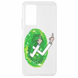 Чехол для Xiaomi Mi 10T/10T Pro Rick Fuck you all - PrintSalon