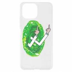 Чехол для Xiaomi Mi11 Lite Rick Fuck you all - PrintSalon