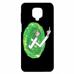 Чехол для Xiaomi Redmi Note 9S/9Pro/9Pro Max Rick Fuck you all - PrintSalon