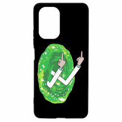 Чехол для Xiaomi Poco F3/K40 Rick Fuck you all - PrintSalon