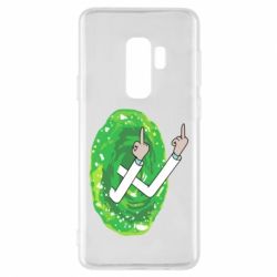 Чехол для Samsung S9+ Rick Fuck you all - PrintSalon