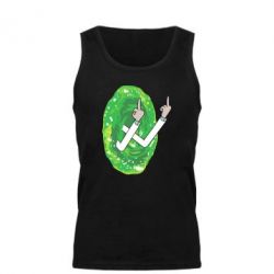 Мужская майка Rick Fuck you all - PrintSalon