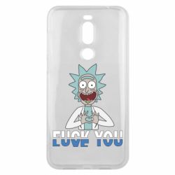 Чехол для Meizu X8 Rick fuck you - PrintSalon