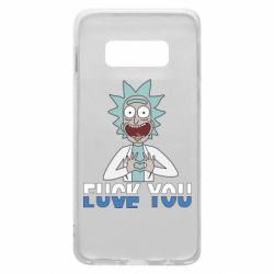 Чехол для Samsung S10e Rick fuck you - PrintSalon