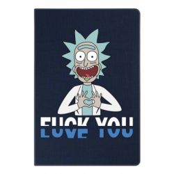 Блокнот с принто Rick fuck you - PrintSalon