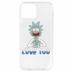 Чехол для iPhone 12 Rick fuck you - PrintSalon