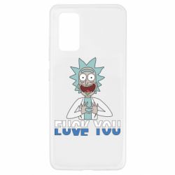 Чехол для Samsung A32 4G Rick fuck you - PrintSalon