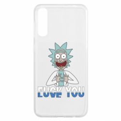 Чехол для Samsung A50 Rick fuck you - PrintSalon