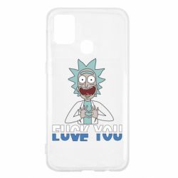 Чехол для Samsung M31 Rick fuck you - PrintSalon