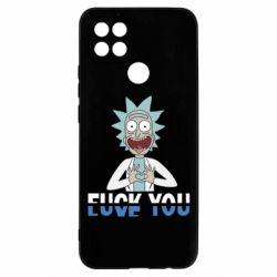 Чехол для Oppo A15s/A15 Rick fuck you - PrintSalon