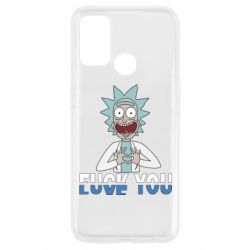 Чехол для Oppo A53/A32/A33 Rick fuck you - PrintSalon