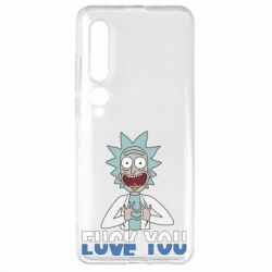 Чехол для Xiaomi Mi10/10 Pro Rick fuck you - PrintSalon