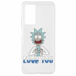 Чехол для Xiaomi Mi 10T/10T Pro Rick fuck you - PrintSalon