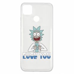 Чехол для Xiaomi Redmi 9c Rick fuck you