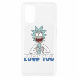 Чехол для Realme 7 Pro Rick fuck you - PrintSalon