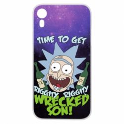 Чохол для iPhone XR Rick with bottles - PrintSalon