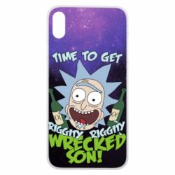 Чохол для iPhone Xs Max Rick with bottles - PrintSalon