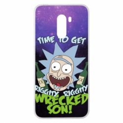 Чохол для Xiaomi Pocophone F1 Rick with bottles - PrintSalon