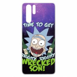 Чохол для Huawei P30 Pro Rick with bottles - PrintSalon