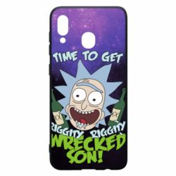 Чохол для Samsung A30 Rick with bottles - PrintSalon